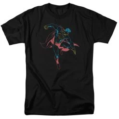 Men's DC Comics Superman Neon Superman Tee