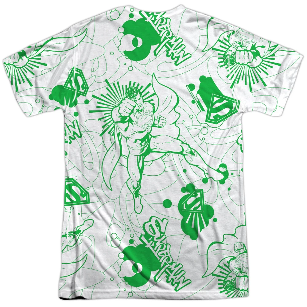 Men's DC Comics Superman In Your Face Sublimated Tee 2 Men's DC Comics Superman In Your Face Sublimated Tee - Image 2