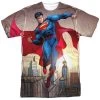 DC Comics Superman Light And Darkside Sublimated T-Shirt