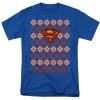 Men's Superman Christmas Sweater Tee