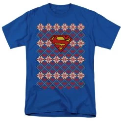 Men's Superman Christmas Sweater Tee