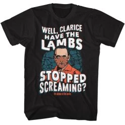 Silence Of The Lambs Wavy Lambs Text T-Shirt
