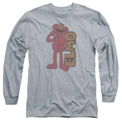 Men's Sesame Street Vintage Elmo Long Sleeve Tee