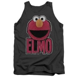 Men's Sesame Street Elmo Smile Tank Top