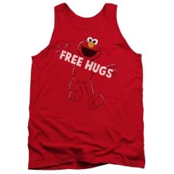 Men's Sesame Street Free Hugs Tank Top