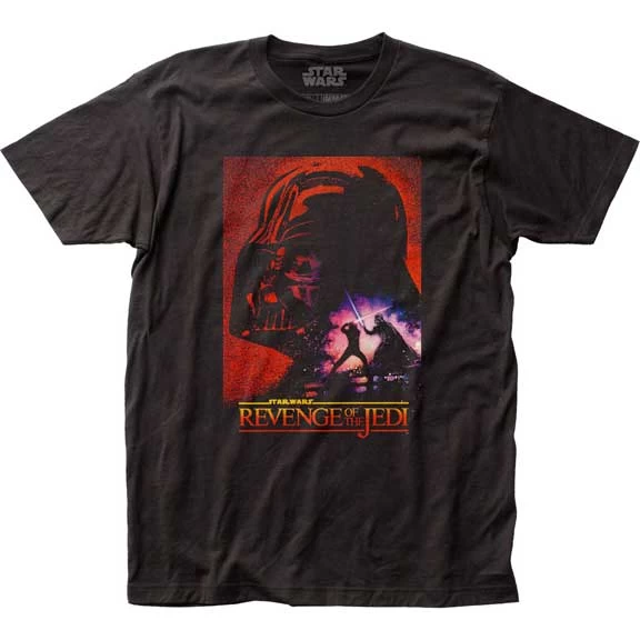 Impact Star Wars Revenge Of The Jedi Poster T-Shirt 1 Impact Star Wars Revenge Of The Jedi Poster T-Shirt