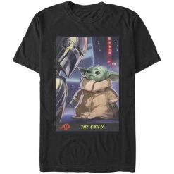 Star Wars The Mandalorian Little Trading Card T-Shirt