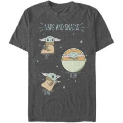 Star Wars The Mandalorian Snack Yoda T-Shirt