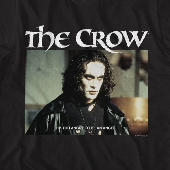 The Crow Too Angry T-Shirt 2 The Crow Too Angry T-Shirt - Image 2
