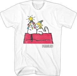 Peanuts Lazy Snoopy Christmas T-Shirt