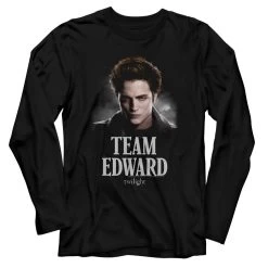Twiligth Team Edward Long Sleeve T-Shirt