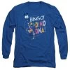 Men's Jurassic Park Bingo Dino Dna Long Sleeve Tee