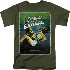 Creature One Sheet Universal Monsters T-Shirt