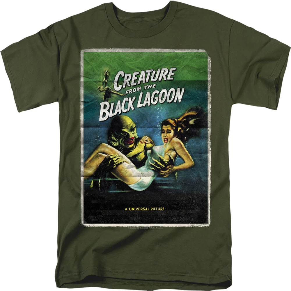 Creature One Sheet Universal Monsters T-Shirt 1 Creature One Sheet Universal Monsters T-Shirt