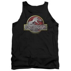 Men's Jurassic Park Logo Tank Top