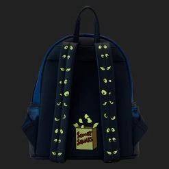 Loungefly Warner Brothers 100th Anniversary Looney Tunes Scooby Mash Up Mini Backpack -Fashion T Shirt Shop WBBK0015 LFWB100THANNIVERSARYLOONEYTUNESSCOOBYMASHUPMINIBACKPACK1025BACKGLOW