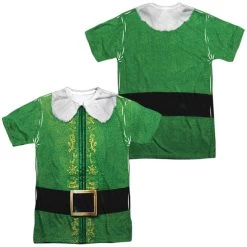 Men's Elf Buddy Costume Sublimated T-Shirt -Fashion T Shirt Shop WBM649FB ATPP