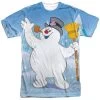 Men's Frosty The Snowman Frosty Wave Sublimated Tee