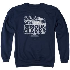 Men's Christmas Vacation You Serious Clark Crewneck Sweatshirt