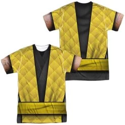 Men's Mortal Kombat Scorpion Outfit Sublimated Tee -Fashion T Shirt Shop WBM964FB ATPP