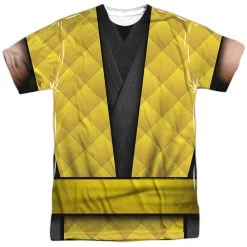 Men's Mortal Kombat Scorpion Outfit Sublimated Tee
