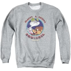 Men's Animaniacs Slappy And Skippy Squirrel Crewneck Sweatshirt