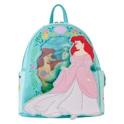 Loungefly Disney Little Mermaid Princess Lenticular Mini Backpack