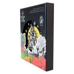 Loungefly Disney Nightmare Before Christmas GITD Christmas Tree 3" Limited Edition Collector Box Pin -Fashion T Shirt Shop WDPN3219 LFDISNEYNBCGLOWINTHEDARKCHRISTMASTREE3INPIN4317SIDE