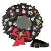 Loungefly Disney Nightmare Before Christmas Wreath Figural Crossbody