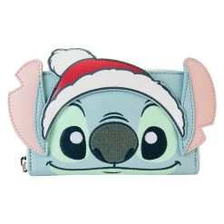 Loungefly Disney Stitch Holiday Cosplay Zip Wallet