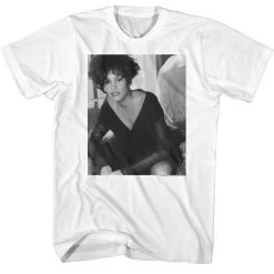 Whitney Houston Black And White Lean T-Shirt