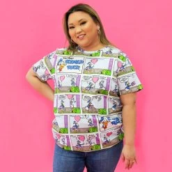 Cakeworthy Disney Donald Duck Comic AOP Unisex T-Shirt