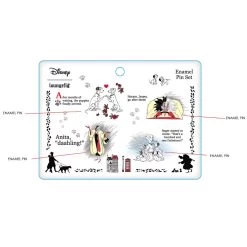 Loungefly Disney 101 Dalmatians 4 Piece Pin Set