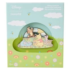 Loungefly Disney Winnie The Pooh Folk Floral LE 3'' Collector Box Pin