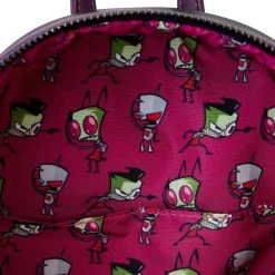 Loungefly Nickelodeon Invader Zim Secret Lair Mini Backpack -Fashion T Shirt Shop image 341dcc54 960f 4653 a97b 388d02e4bdf8