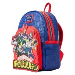 Loungefly My Hero Academia Group Debossed Logo Mini Backpack -Fashion T Shirt Shop image 352eb774 97d4 4bd7 9f46 109127b8a67f