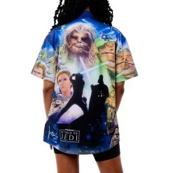 Loungefly Star Wars Return Of The Jedi Poster Sublimated Camp Shirt -Fashion T Shirt Shop image 3b2f47e2 3a7c 4420 928a 2de40eb12211