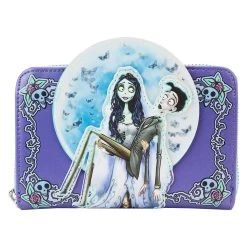 Loungefly Warner Brothers Corpse Bride Moon Zip Wallet