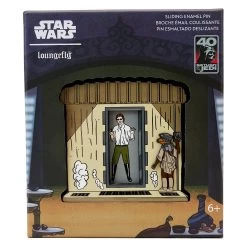 Loungefly Star Wars Return Of The Jedi 40th Anniversary Han In Carbonite LE 3" Collector Box Pin