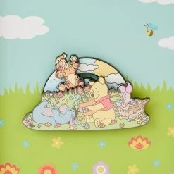 Loungefly Disney Winnie The Pooh Folk Floral LE 3'' Collector Box Pin -Fashion T Shirt Shop image 68a24fd4 5d67 4bdd beb6 54ee1252853a