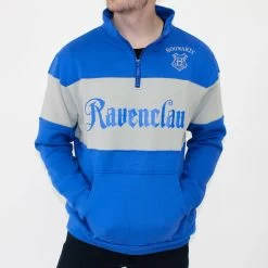 Cakeworthy Harry Potter Ravenclaw 1/4 Zip Sweater -Fashion T Shirt Shop image 70f9bbe4 b1d2 47f9 b70e 28ad005d6c8b