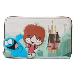 Loungefly Cartoon Network Foster's Home For Imaginary Friends Mac & Blue Zip Wallet