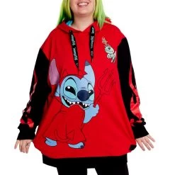 Loungefly Disney Stitch Devil Unisex Hoodie -Fashion T Shirt Shop image 91772110 67a0 429d 8a92 aaf06db0a61f