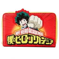 Loungefly My Hero Academia Izuku Punch Zip Wallet
