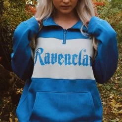Cakeworthy Harry Potter Ravenclaw 1/4 Zip Sweater -Fashion T Shirt Shop image a7abf73b 2f9b 4e86 bffb 028404f1c122