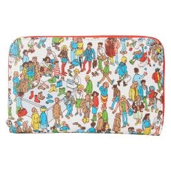 Loungefly Where's Waldo? AOP Zip Wallet