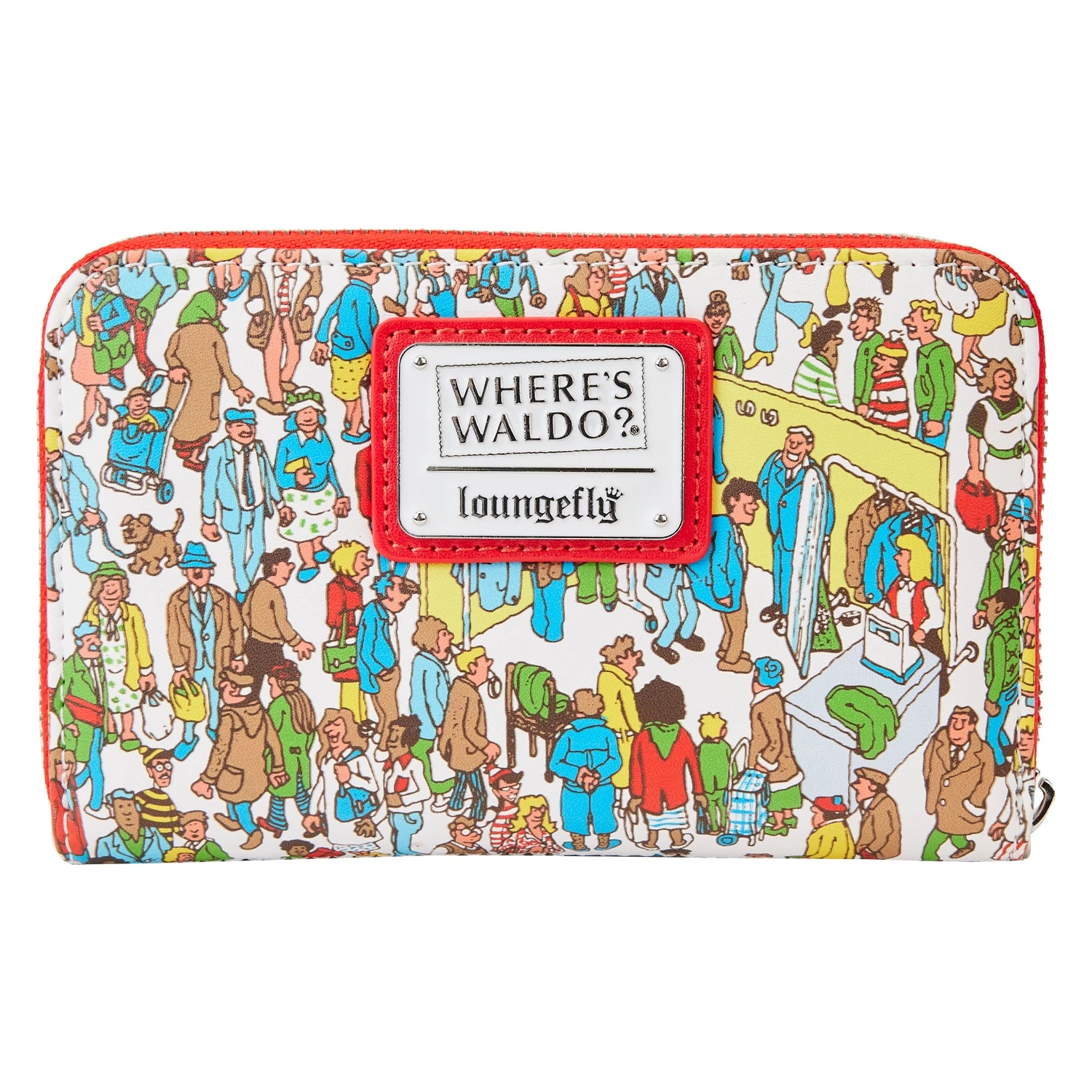 Loungefly Where's Waldo? AOP Zip Wallet 2 Loungefly Where's Waldo? AOP Zip Wallet - Image 2