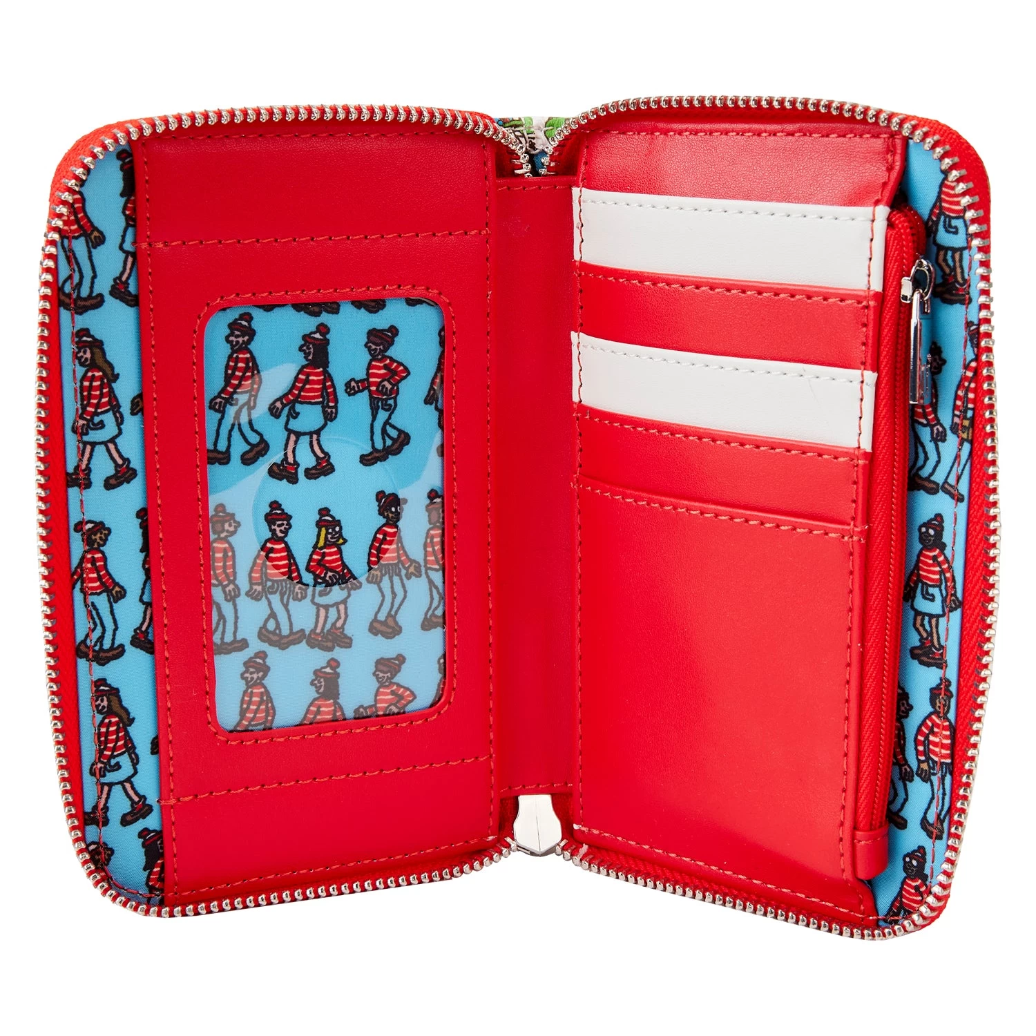 Loungefly Where's Waldo? AOP Zip Wallet 4 Loungefly Where's Waldo? AOP Zip Wallet - Image 4