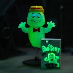 Jada Toys General Mills Booberry 6-Inch Scale Glow-in-the-Dark Action Figure - Exclusive -Fashion T Shirt Shop image c2e6fcbe ea1d 4991 8084 a6c8a8de8009