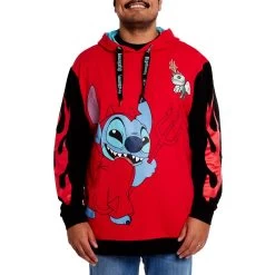 Loungefly Disney Stitch Devil Unisex Hoodie -Fashion T Shirt Shop image d273dec7 dea5 4b13 8e36 efbe3c85fd25